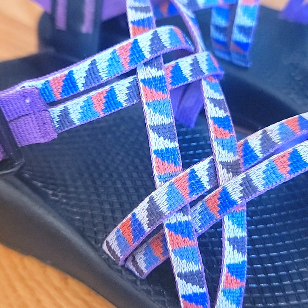 Chaco Multistrap Sandals with Toe Loop - Picture 7 of 11